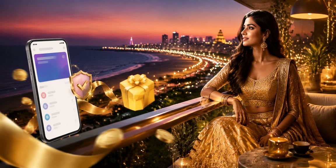 VIP live casino dealer providing premium service